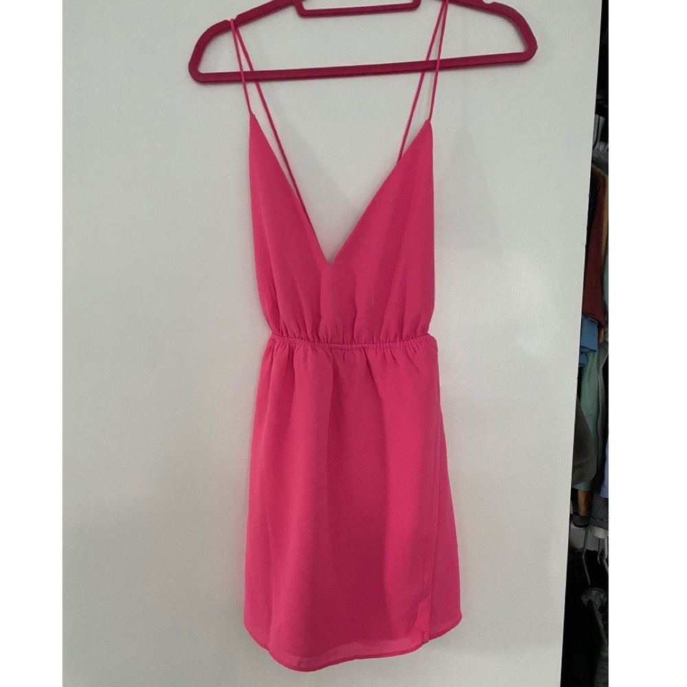 Tammie Wrap Mini Dress